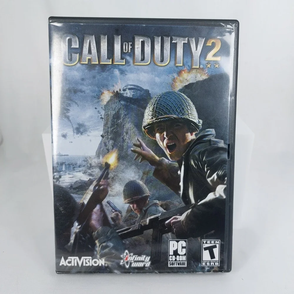 Call of Duty 2 Big Red One PC CD-ROM Special Edition Game Complete‎ TEEN